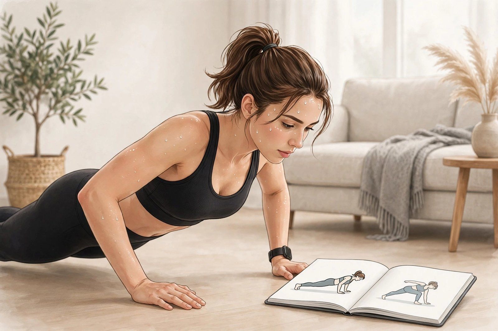 Treinos em Casa: Perca Peso e Fique em Forma com Exercícios Simples e Econômicos